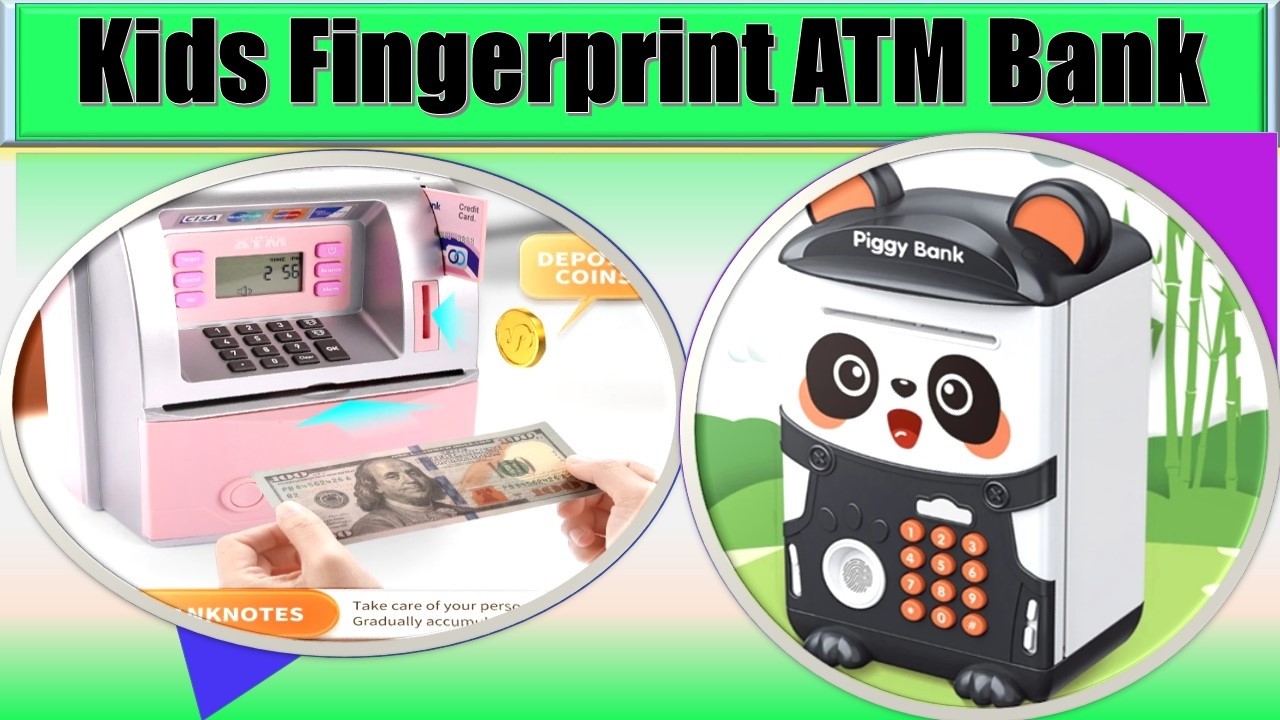 Top 5 Best Kids Fingerprint ATM Bank Money Box Reviews 2026