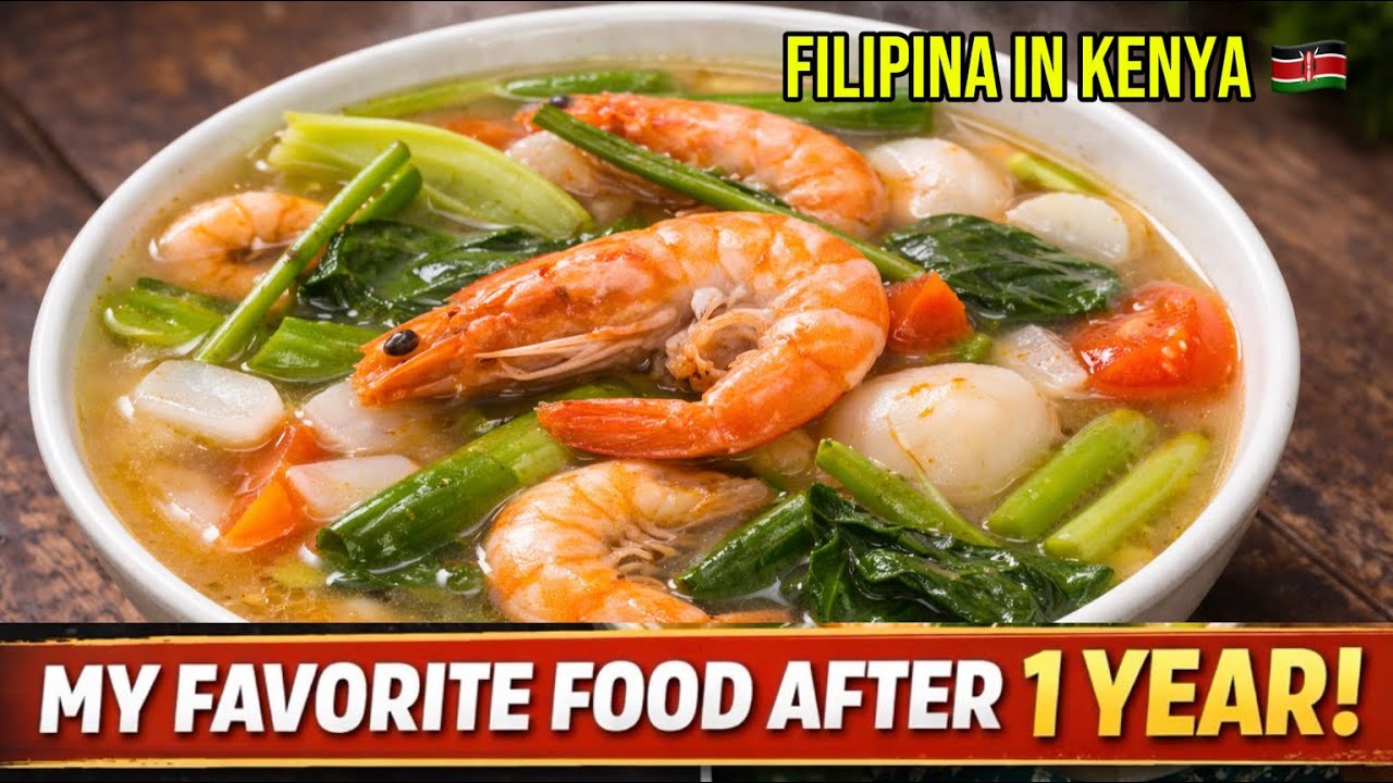 Craving Satisfied! Cooking Sinigang na Hipon in Kenya 🇰🇪🇵🇭