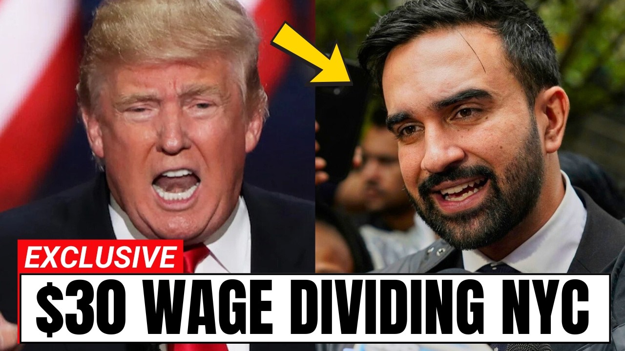 BREAKING: Mamdani UNDER FIRE — The $30 Wage Plan DIVIDING New York