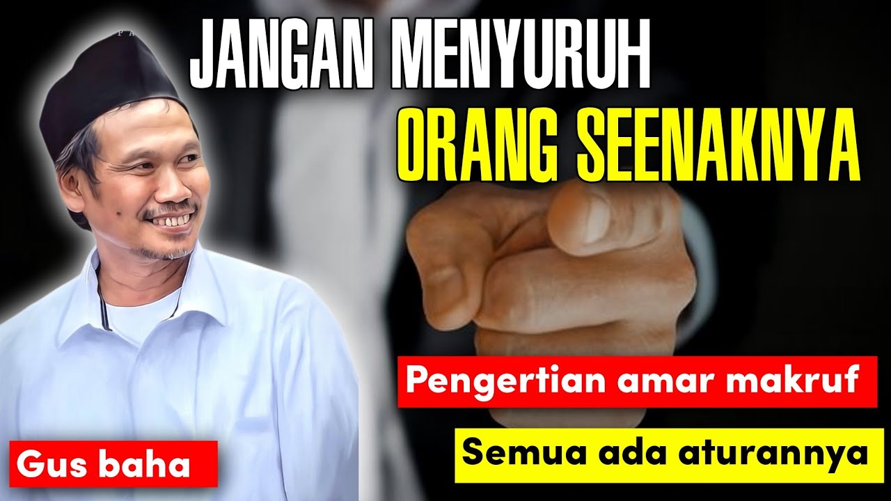 GUS BAHA ▶️|| PAHAMI ATURAN INI ‼️ BERADAB LAH JIKA TIDAK INGIN DIAZAB ALLAH