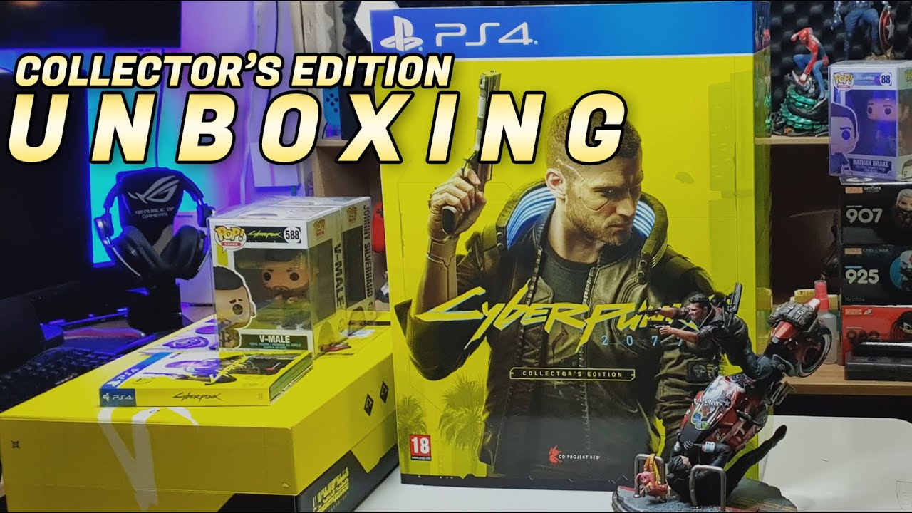 Cyberpunk 2077 Collector's Edition Unboxing | Giveaway - Cyberpunk T-shirt