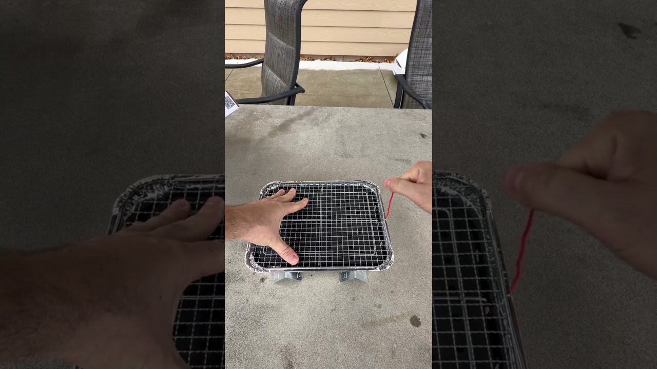 Pu Start Fire Grill #cooking #cookout #gadgets