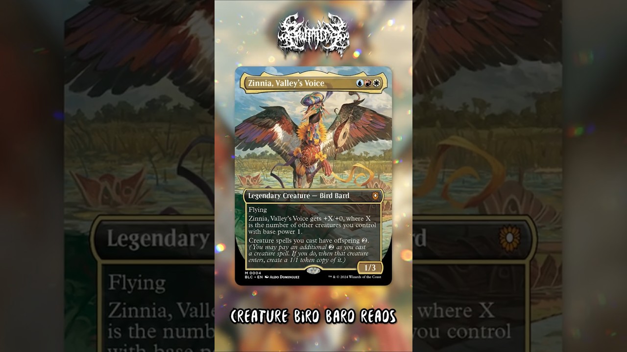 Zinnia, Valley's Voice Quick Tech | Magic: The Gathering #EDH #MTG