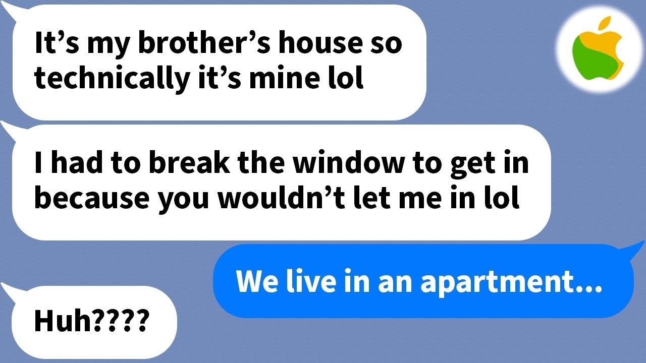 【Apple】 My sister-in-law tries to force her way into living with us, but...