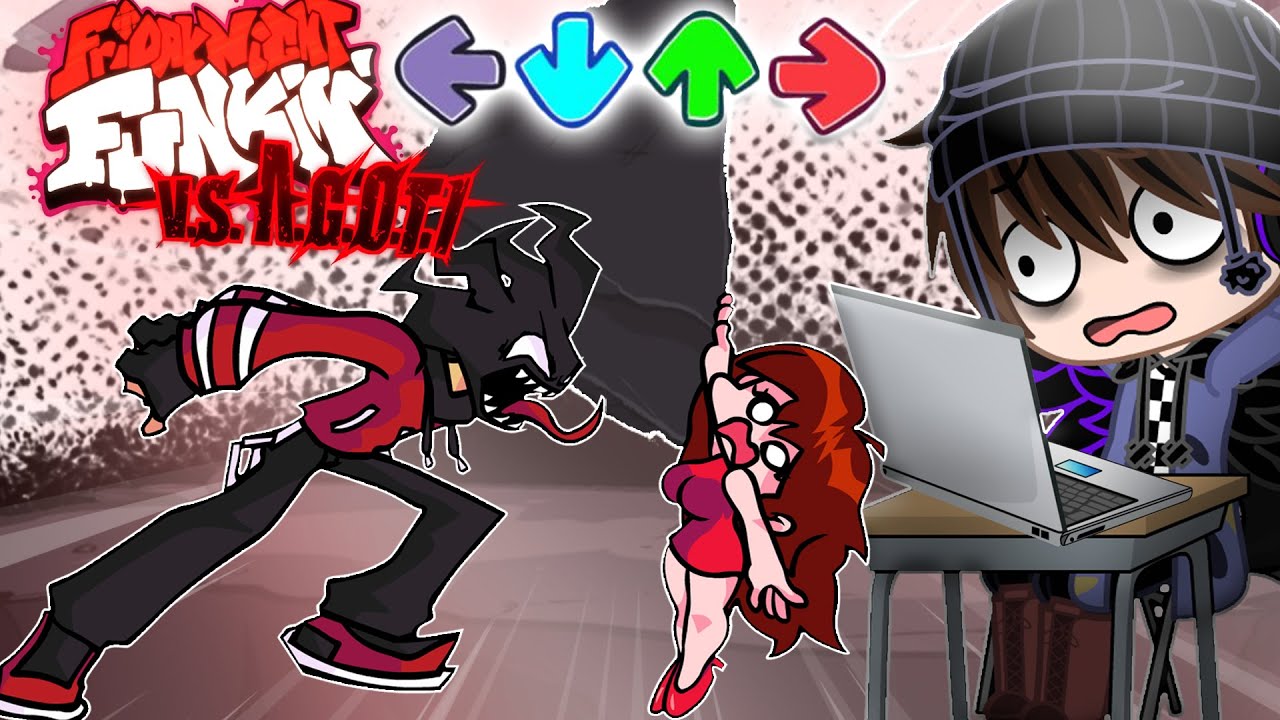 C.C Afton Plays Friday Night Funkin’ - V.S. AGOTI | FNF Mods [Gacha Club]