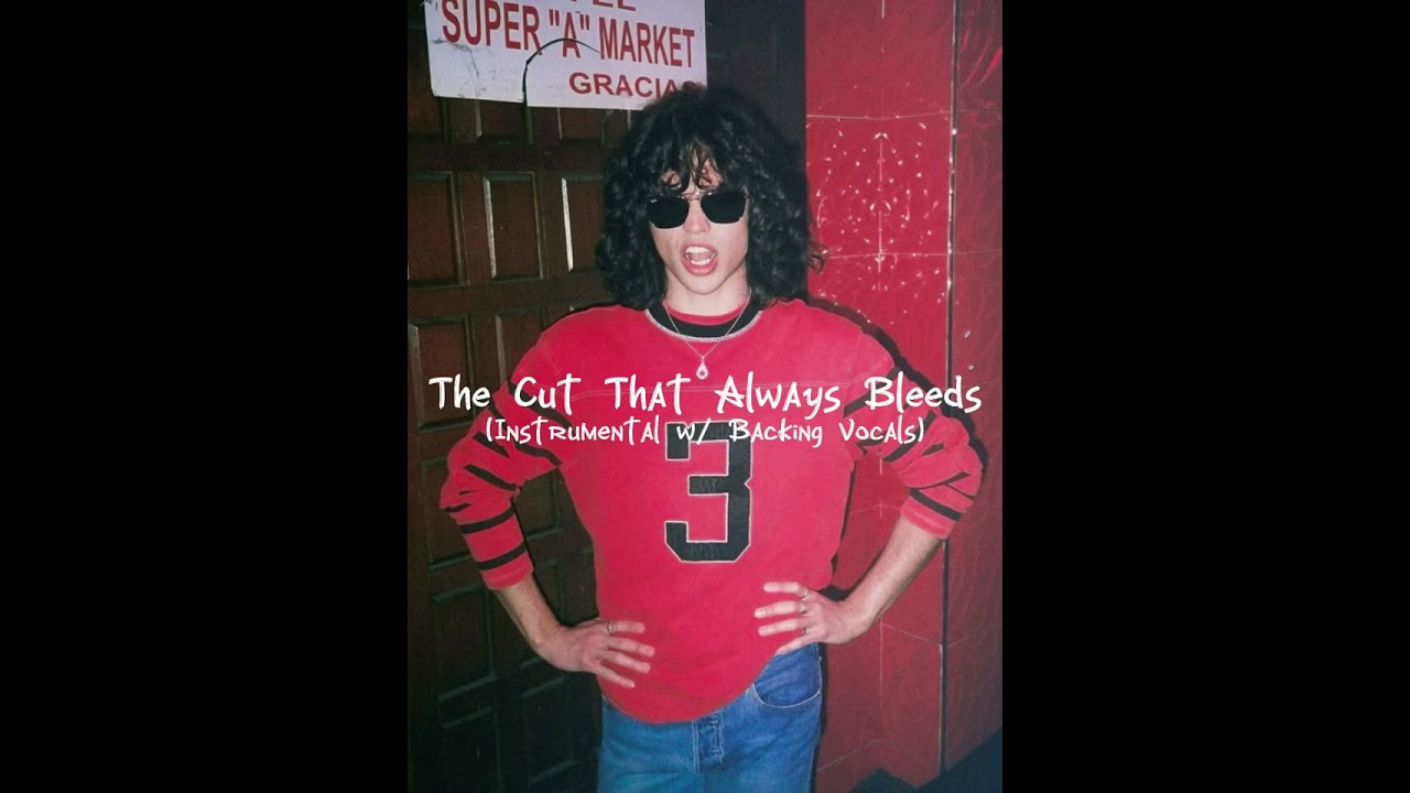 Conan Gray - The Cut That Always Bleeds (Instrumental w/ Backing Vocals)