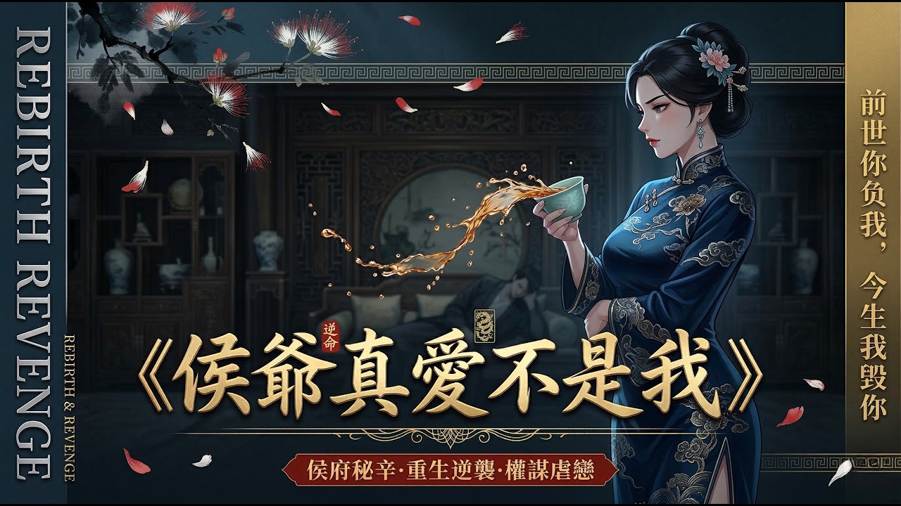 🔥侯爺的真愛不是我，我这潑茶夫人殺回來了💥📢驚喜連載中🔥🎞️《侯爺真愛不是我 —上》🎬 感謝關注八紛動漫。#推文 #重生 #重生復仇文