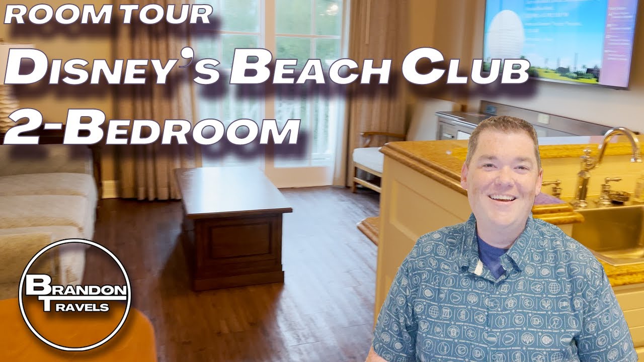 Disney's Beach Club | 2-Bedroom Villa Room Tour