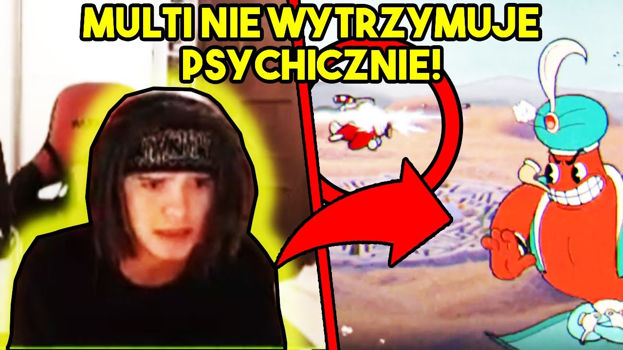 MULTI NIE WYTRZYMUJE PSYCHICZNIE - Cuphead #2