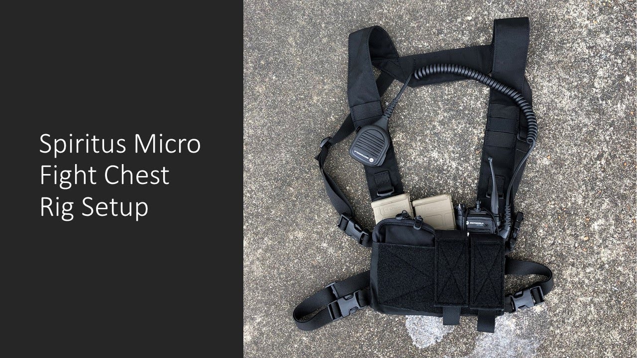 Spiritus Systems Micro Fight Chest Rig Setup
