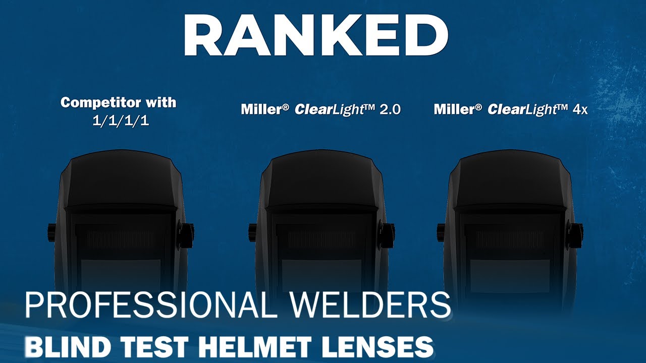 Professional Welders Blind Test Welding Helmet Lenses