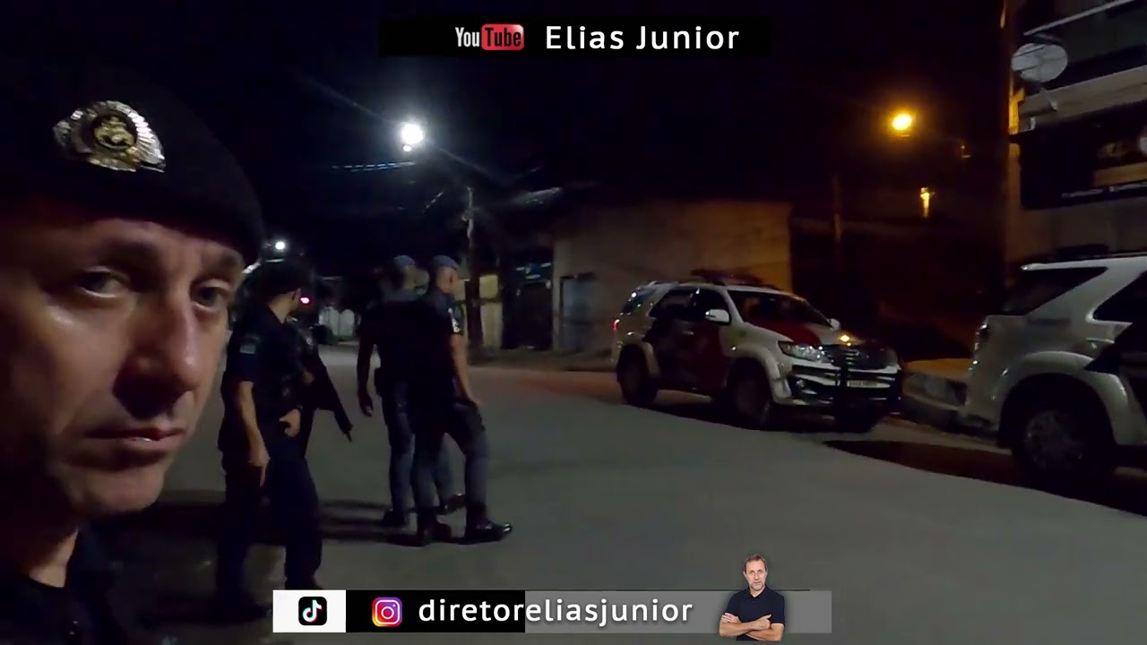 Força Tática, ROMU e Rádio Patrulha juntas no Guarujá.