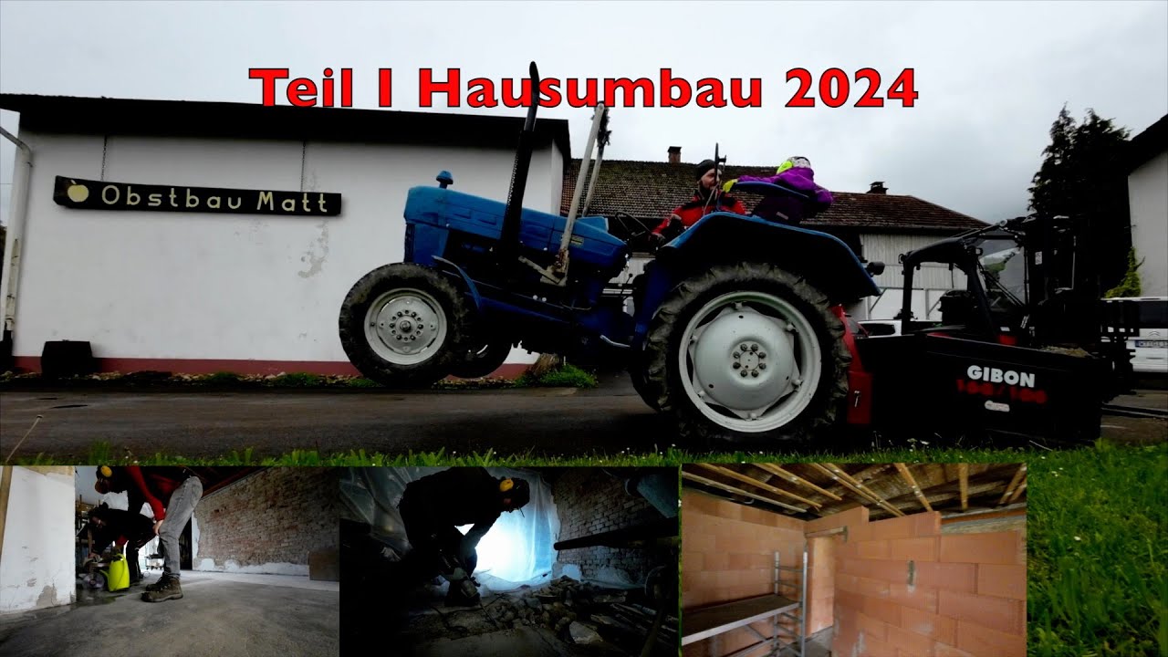 Was ging 2024 bei unserem Hausumbau