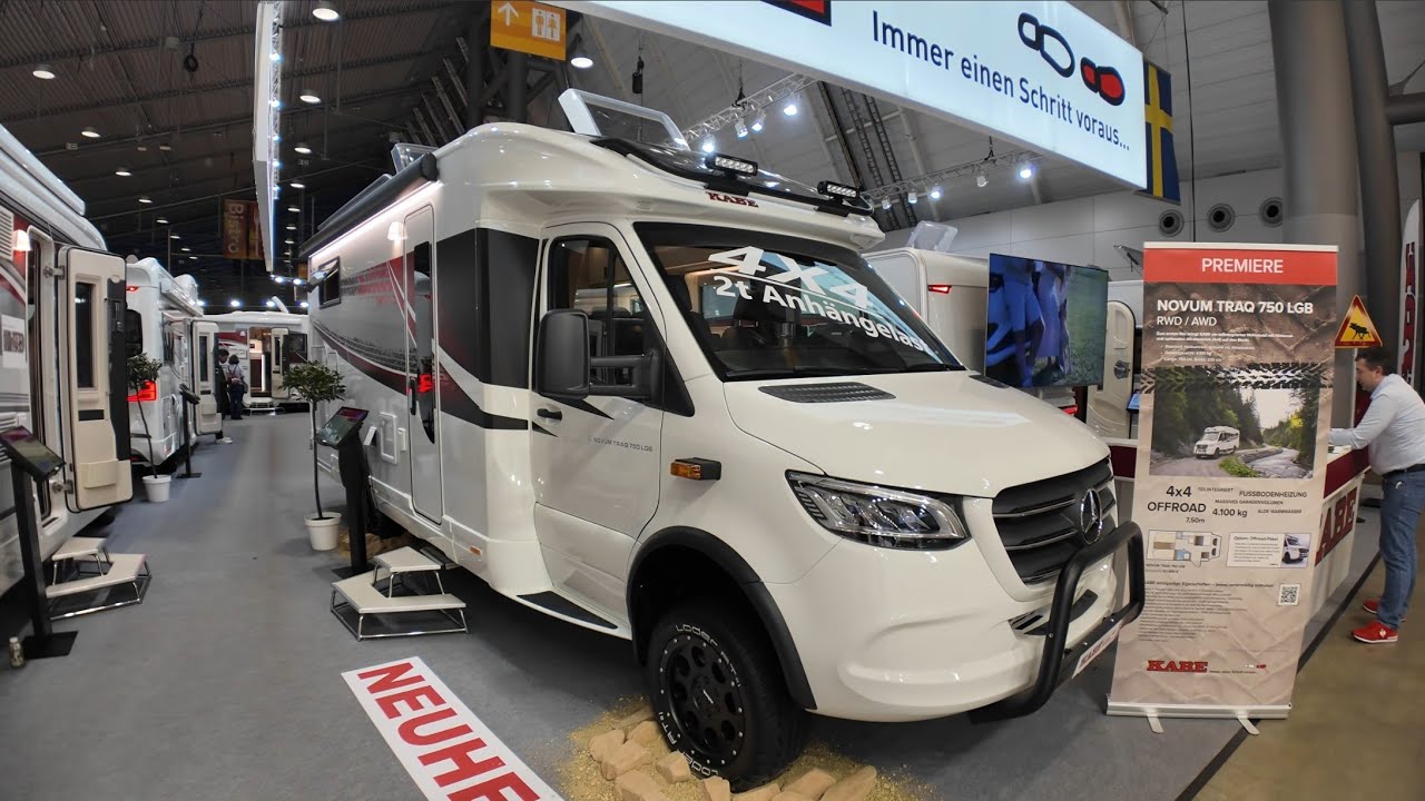 NEU 😃 -40° C winterfest Camper Allrad Kabe Novum 4x4 2026 Schweden 🇸🇪 Wohnmobil mit 2t Anhängelast