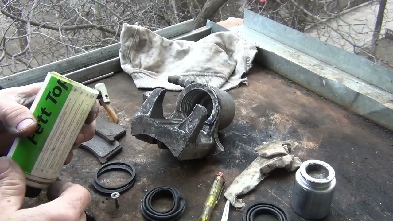 ремонт супорта Таврия 1