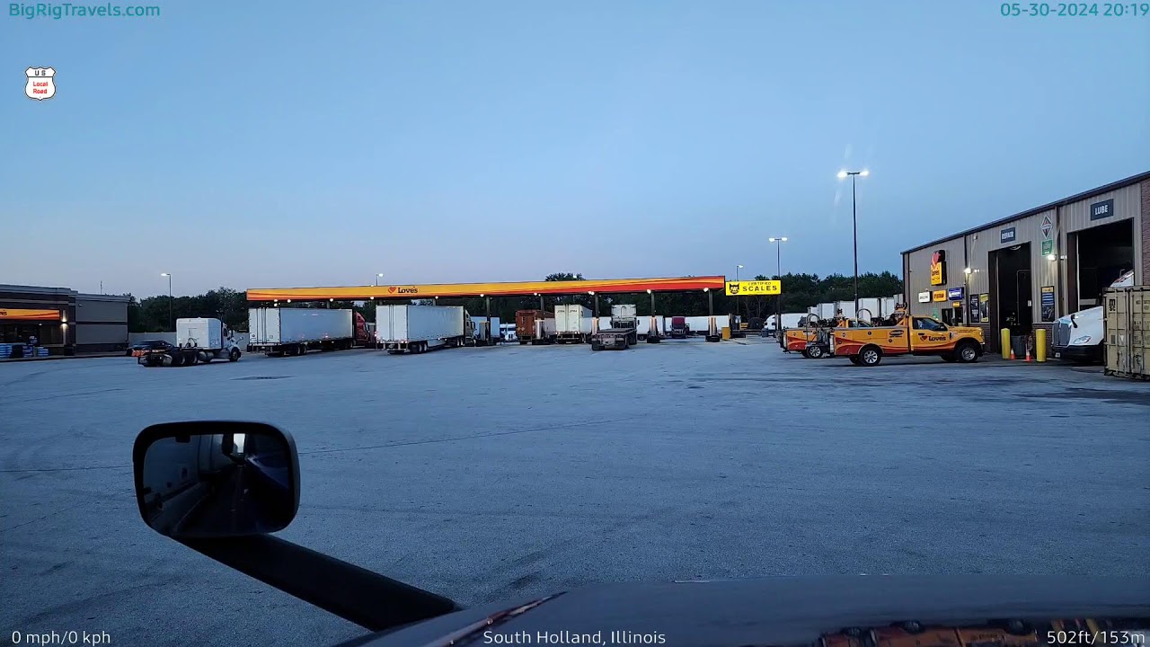 BigRigTravels LIVE Pleasant Prarie WI-South Holland IL + Watch Party (Thur May 30)