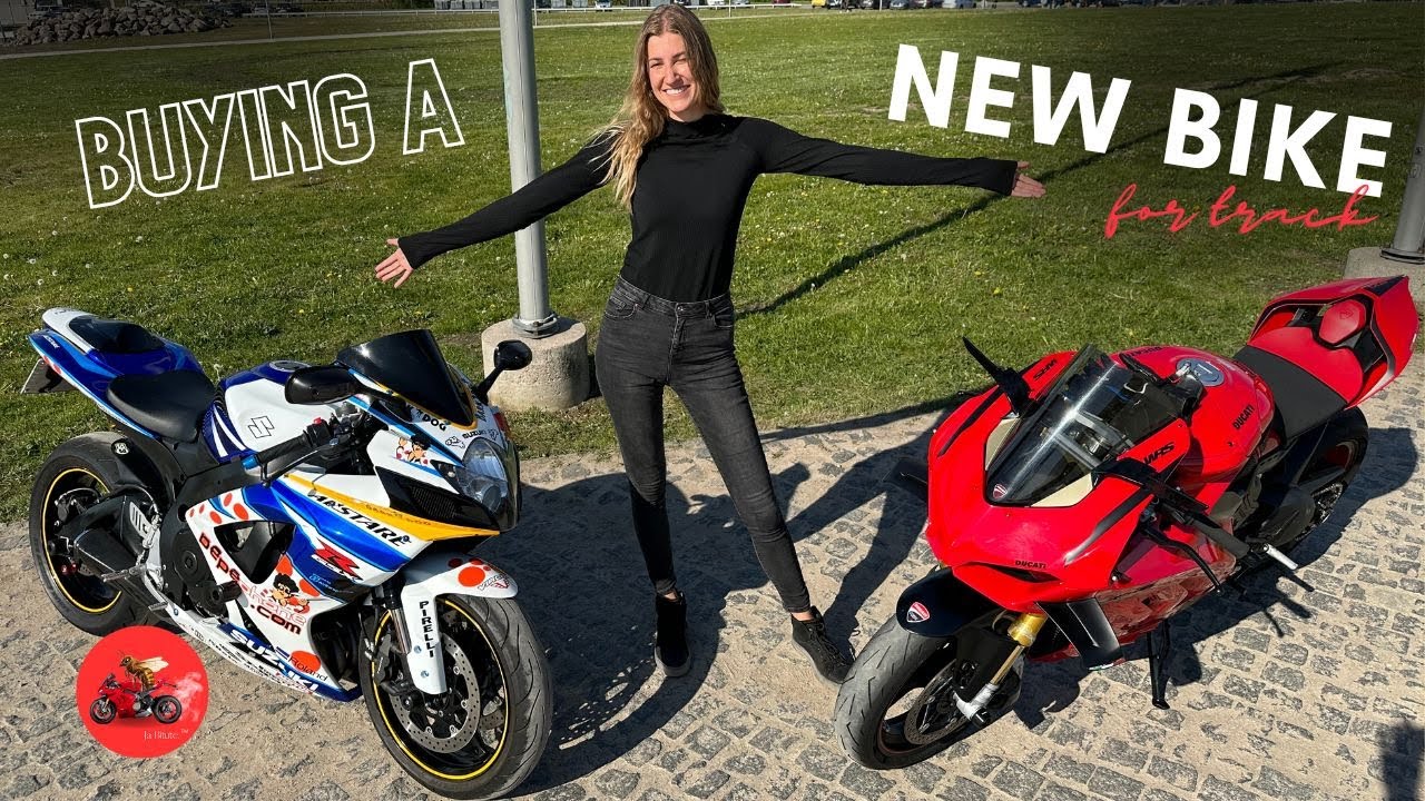 Мой новый мотоцикл для трековой езды | Suzuki gxsr 750 против Ducati Panigale V4S