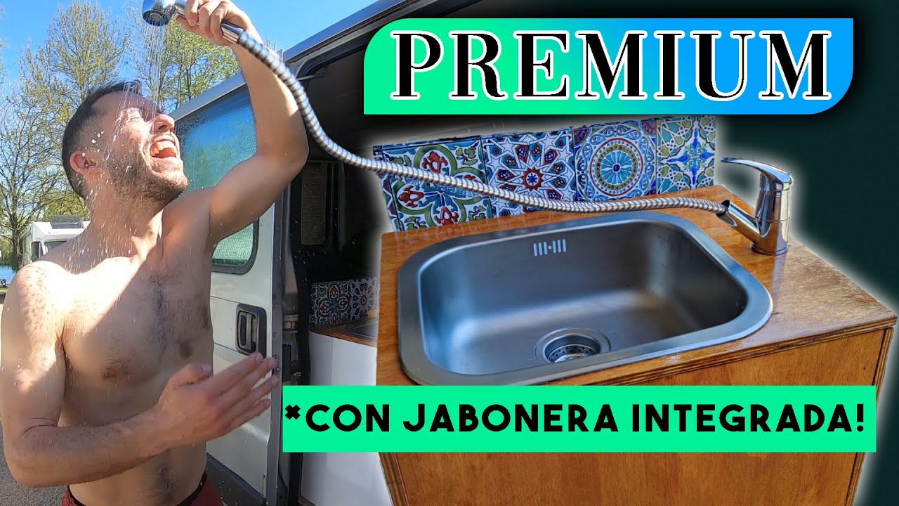 Cómo Construir un Fregadero/Ducha para tu Camper 🚿