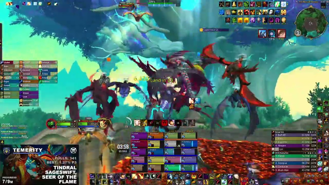 Temerity vs. Mythic Tindral Sageswift - Disc Priest PoV