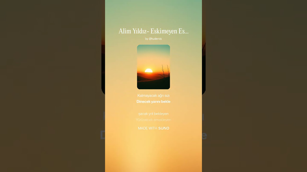 Alim Yıldız  Eskimeyen Eski