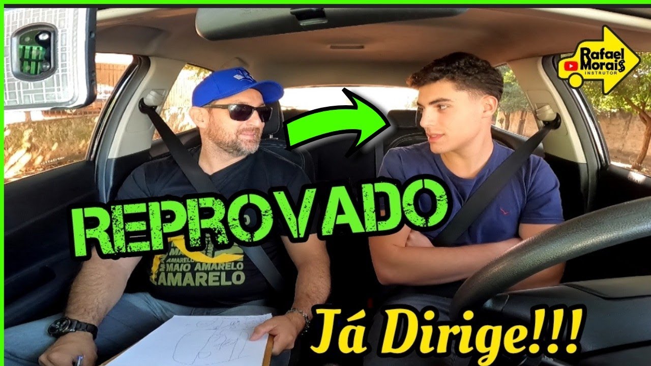 SIMULADO DE EXAME PRÁTICO DETRAN 2024 - REPROVADO NOS DETALHES POIS JÁ DIRIGE (PEDRO) 
