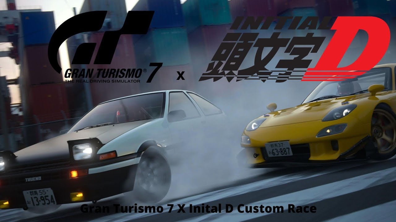 Gran Turismo 7 X Initial d Custom race