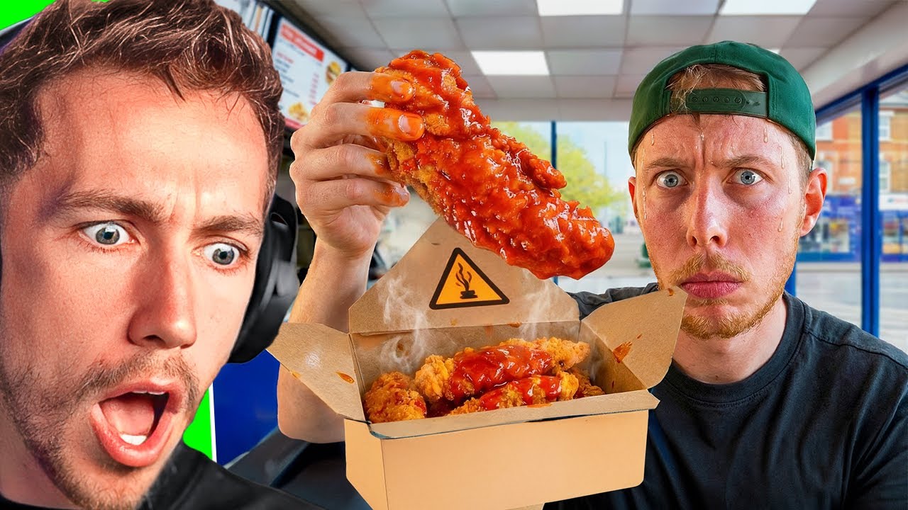 Реакция пользователя Miniminter на дегустацию самых острых блюд...