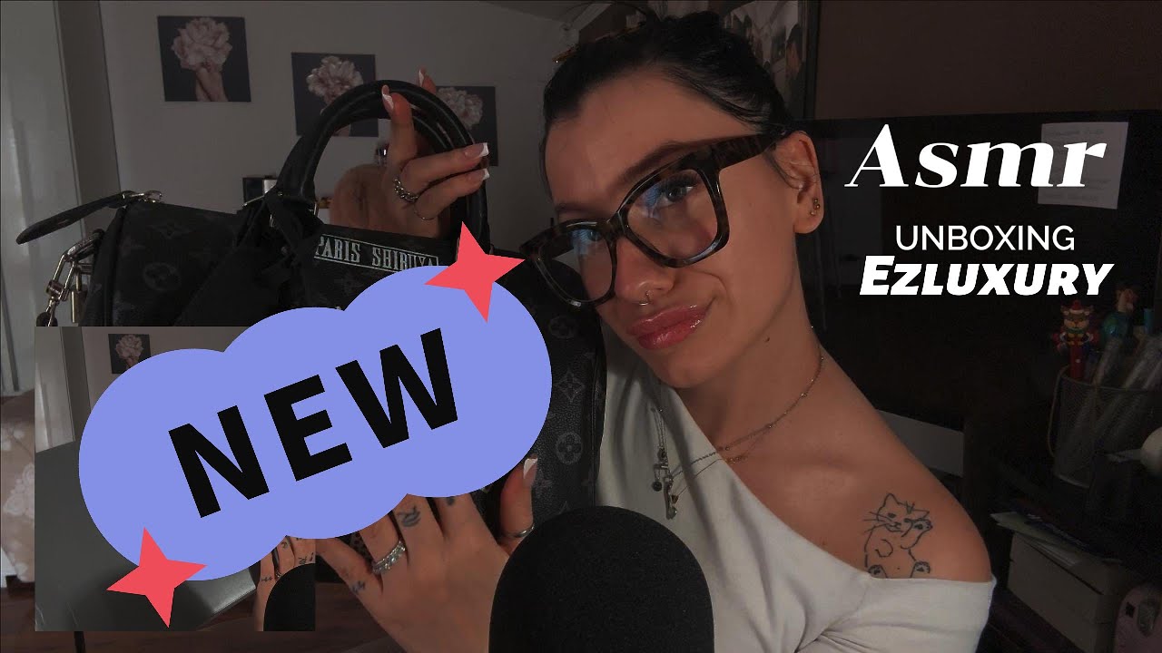 ASMR Luxury Unboxing ✨ close up whispering | EZLUXURY |