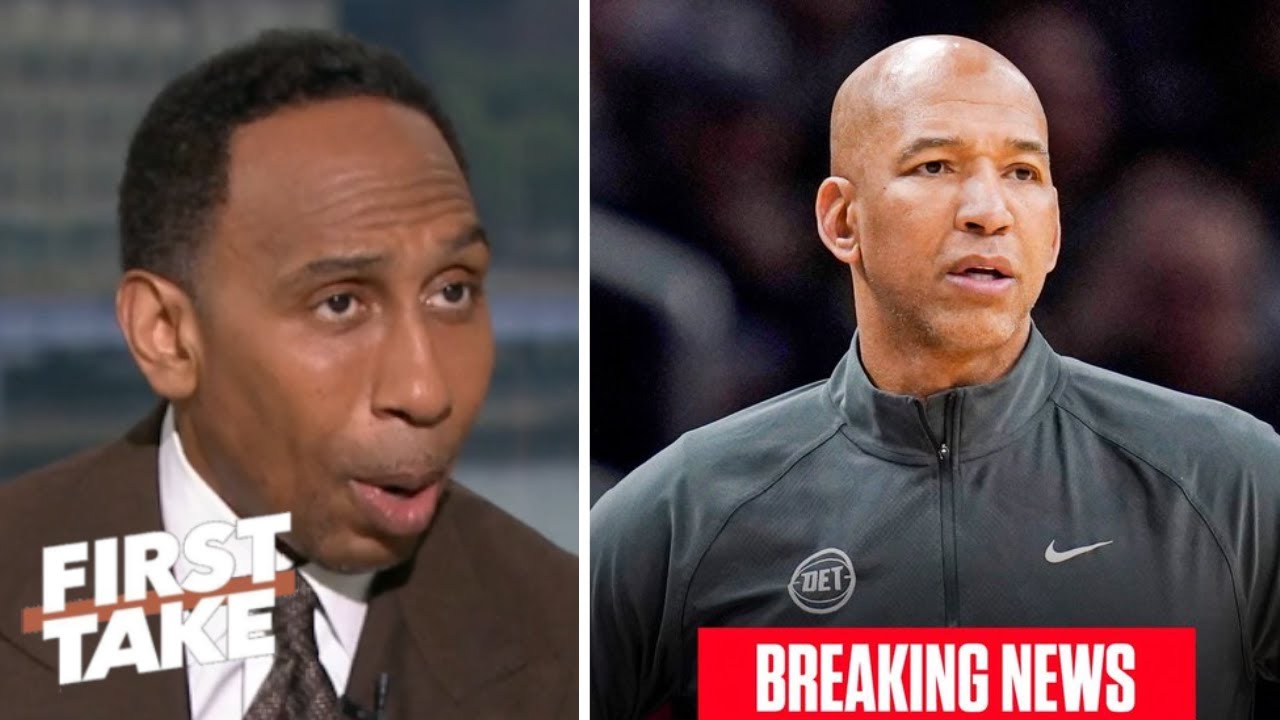 [BREAKING NEWS]  Pistons fire head coach Monty Williams after one season - Stephen A. | FIRST TAKE