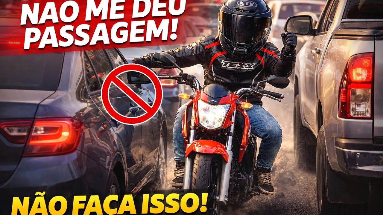 VACILÃO NÃO DEU PASSAGEM NO CORREDOR 