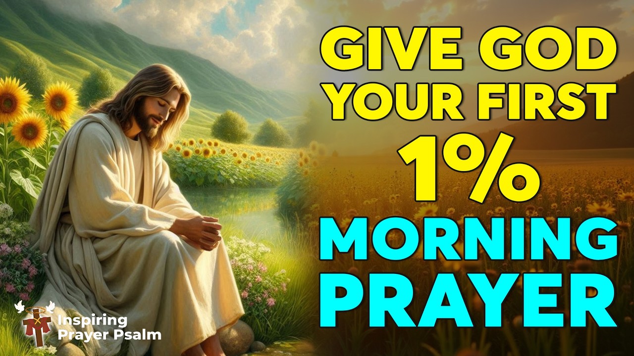 Always Start Your Day With God | Morning Blessing, Healing, Protection Prayer | Morning Prayer