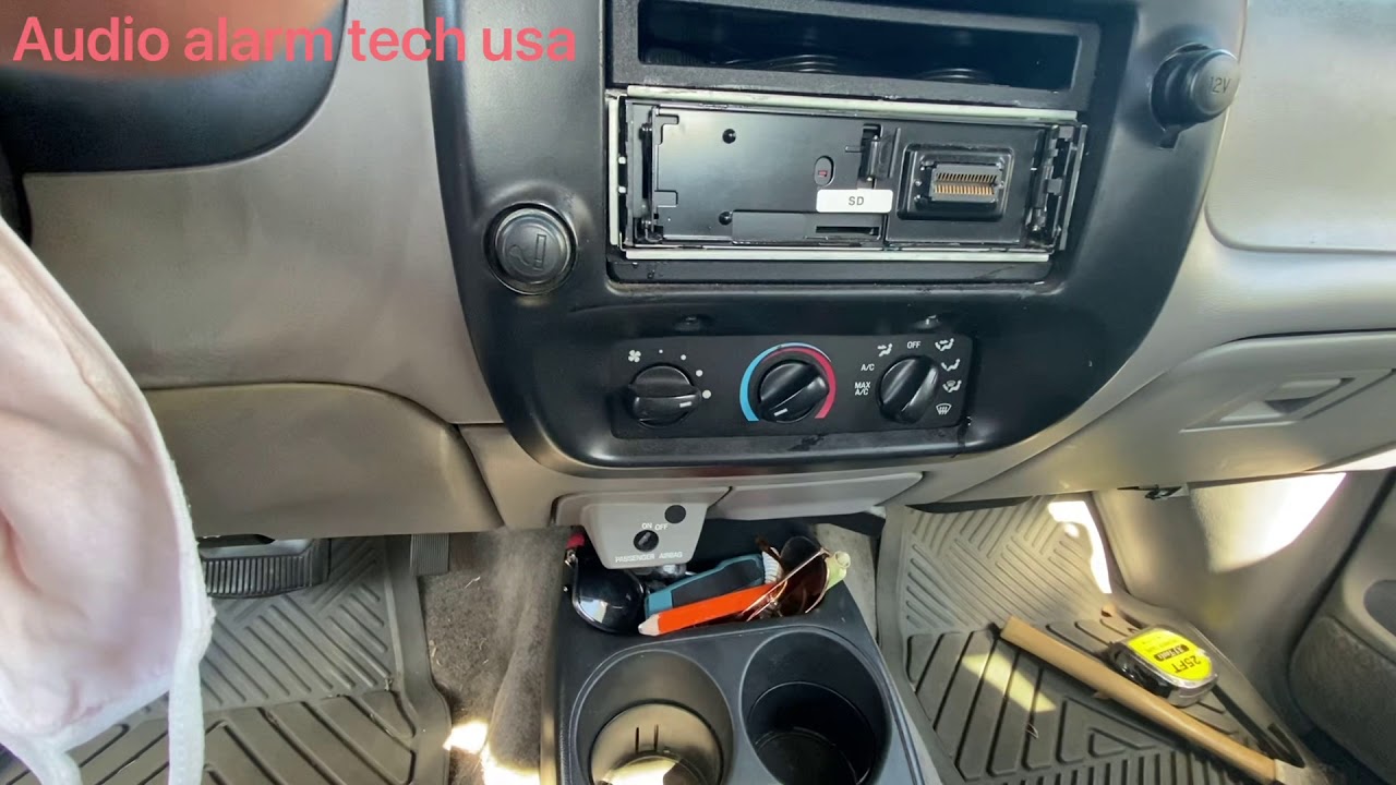 Как починить обогреватель или кондиционер на Ford Ranger 1998 года