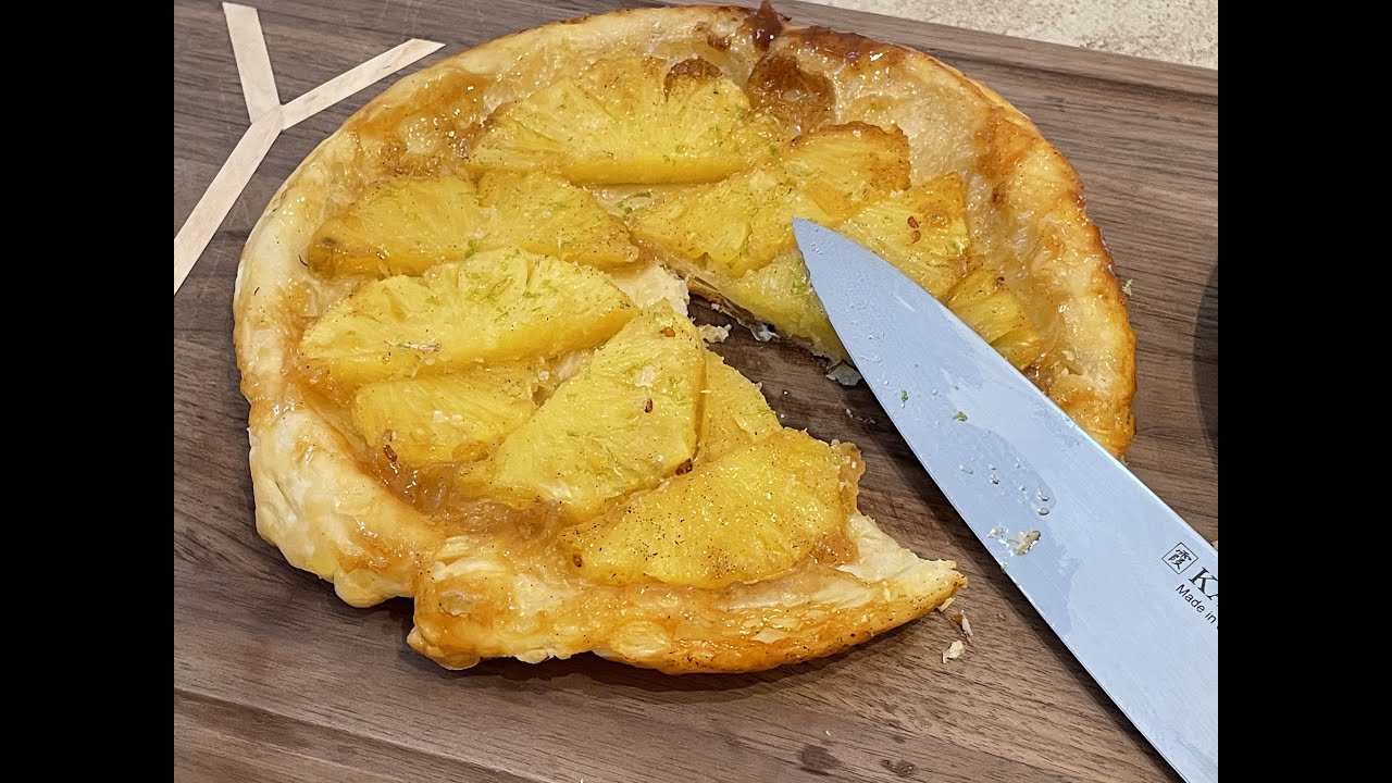 Ananas Tarte ganz schnell und ohne daran zu verzweifeln- mit Benjamin Parth backen! #bennylicious