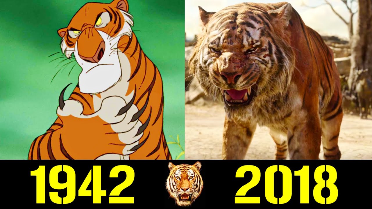 🐯 ШерХан - Эволюция (1942 - 2018) ! Все Появления Тигра-Людоеда 😱!