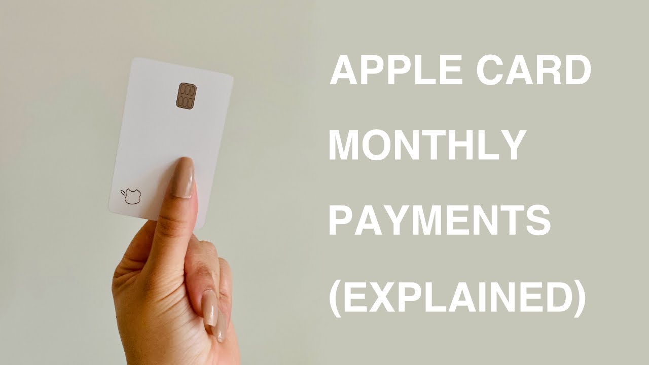 Apple Card Monthly Payments Explained | How to Pay Off The Apple Card Early