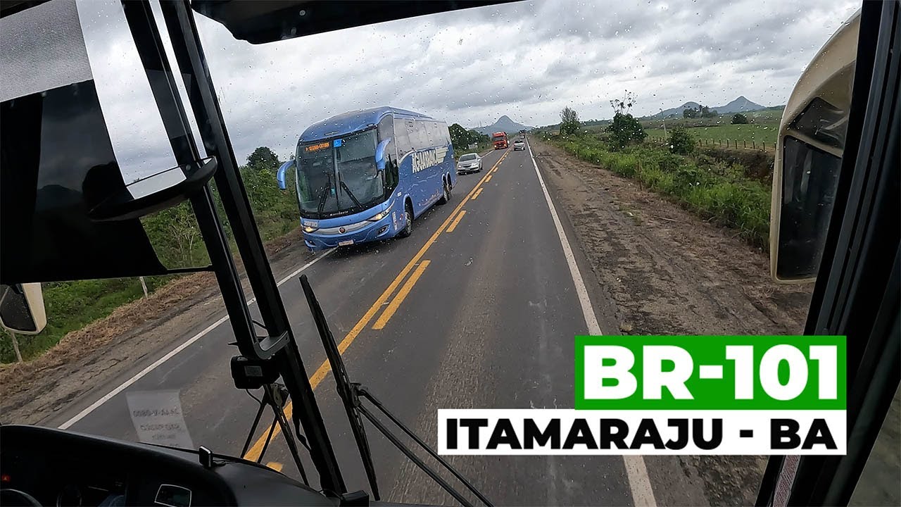 Gontijo: Trecho - Teixeira de Freitas | Ônibus de São Paulo para Valença, Bahia, via Itacaré - EP12