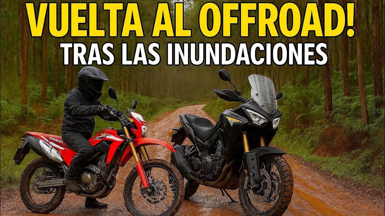 Galicia después de dos meses de lluvia. Vuelta al offroad y al barro
