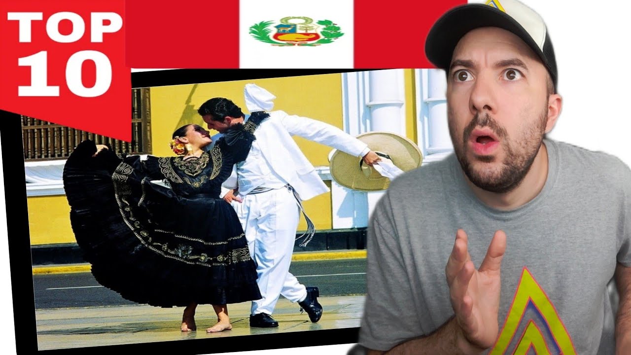Español REACCIONA a TOP 10 DANZAS de Perú *BELLAS*