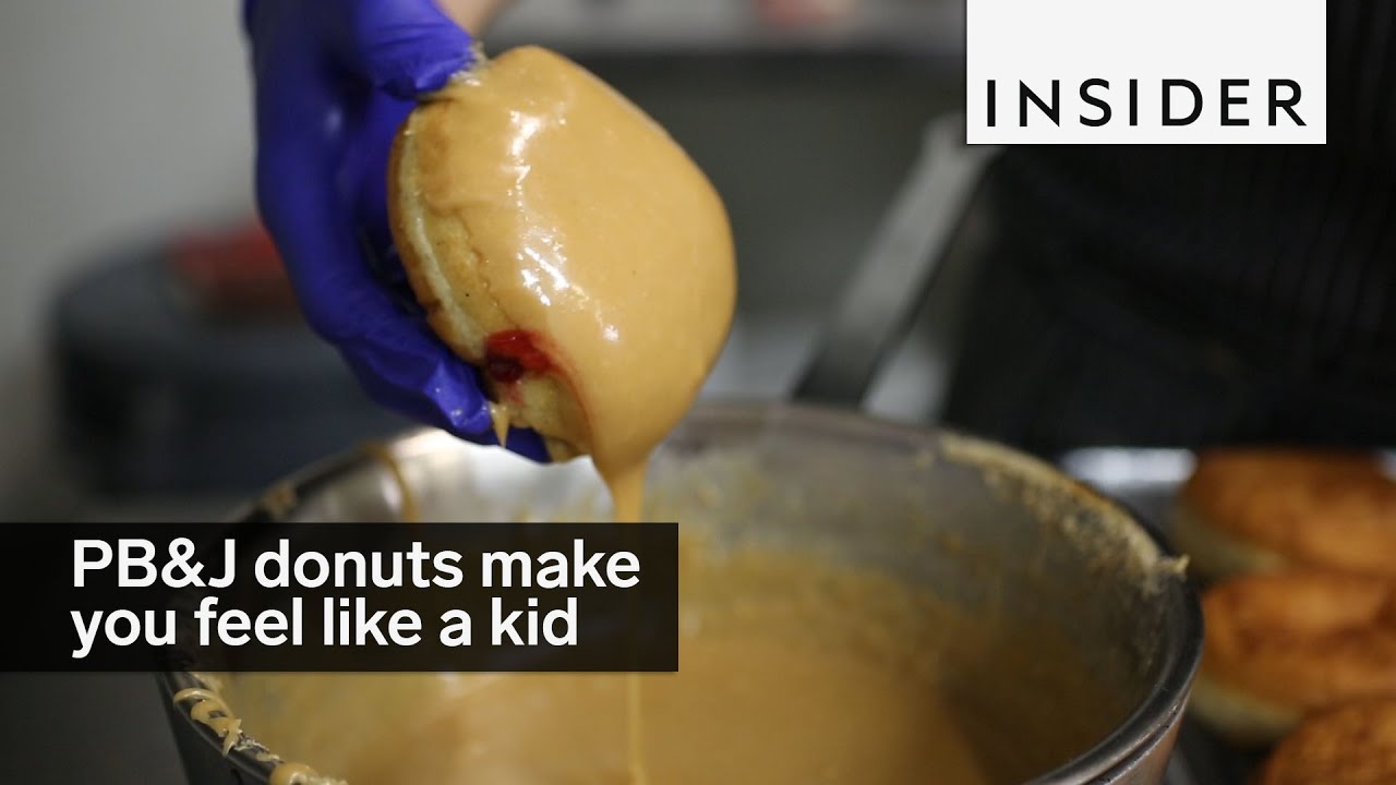 PB&J doughnuts will make you feel like a kid again