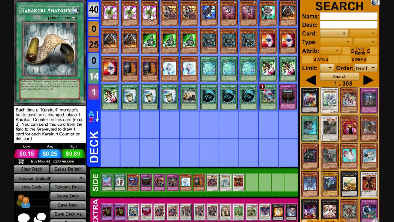 Redox Karakuri Deck Profile TCG September Format 2013