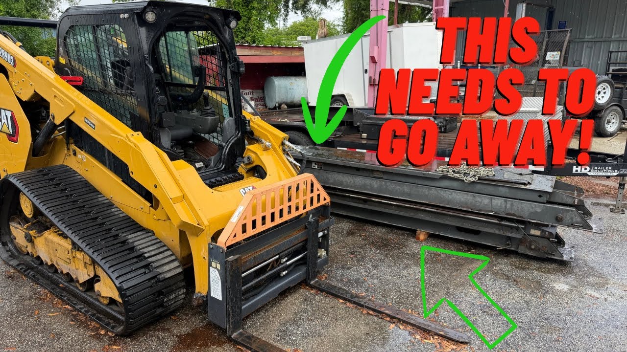 Junk this Dinosaur! To the SCRAP Pile! Making way for New Lift!