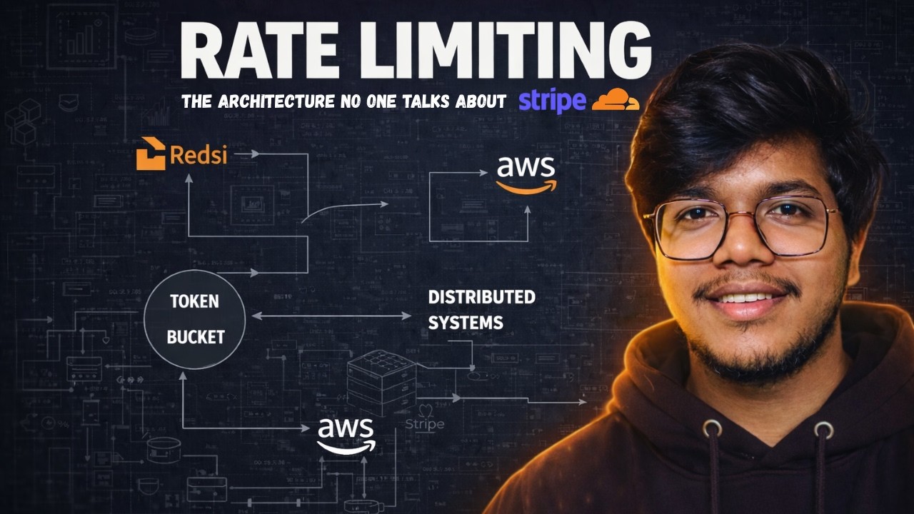 How Stripe & Cloudflare Rate Limit Millions of Requests (System Design)