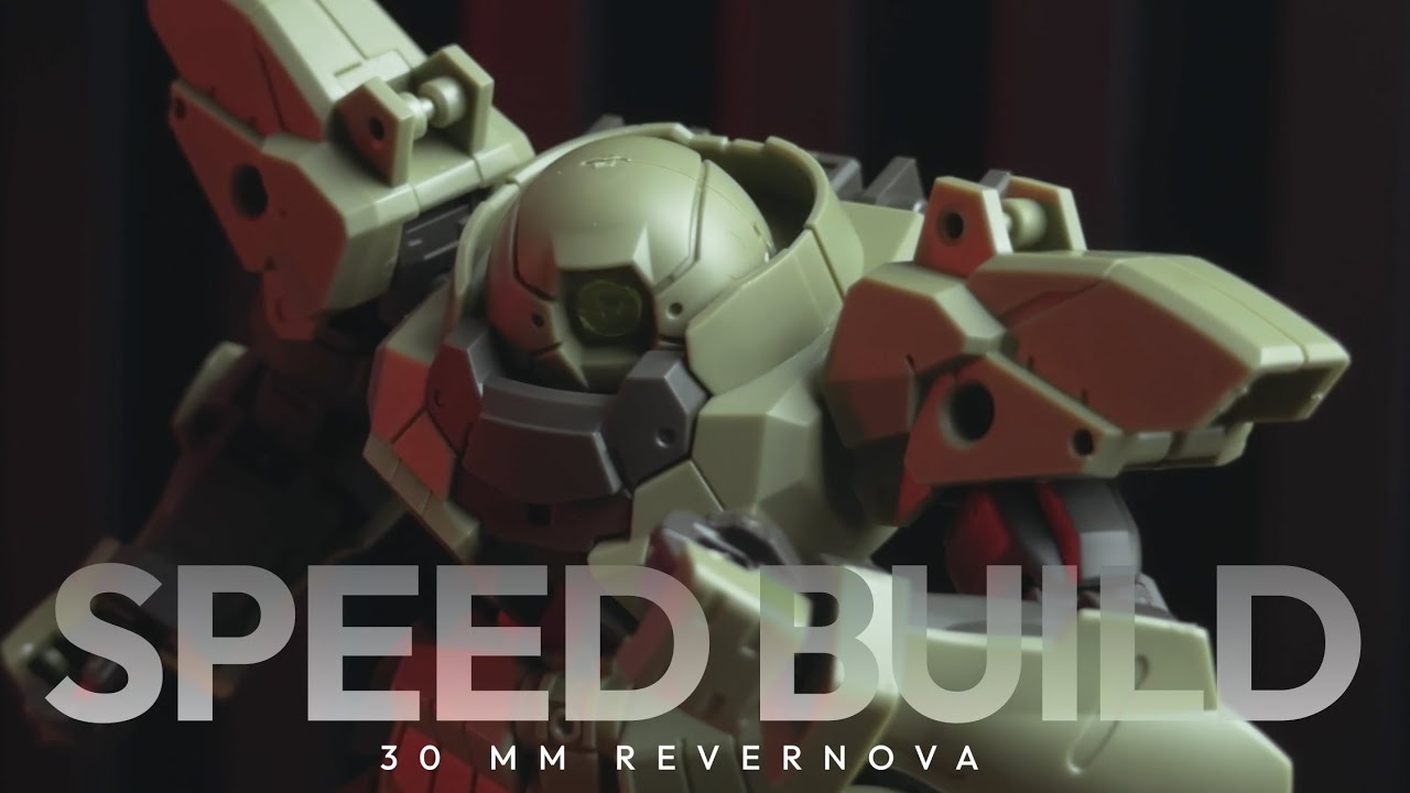 Revernova [Green] - 30 MM | Speed Build | Model Kit | ASMR