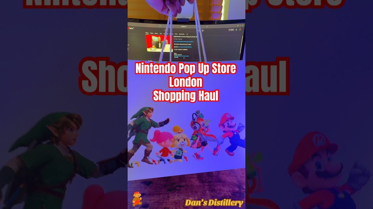 Nintendo Pop Up Store London Shopping Haul