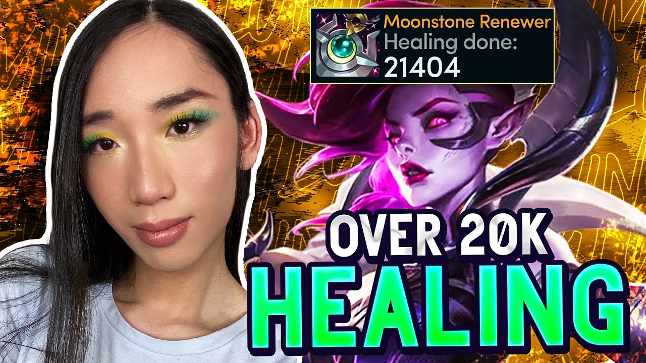 🌙💎 LITERALLY THE BEST CHAMPION TO USE MOONSTONE RENEWER ON! (pre buff) | Morgana Gameplay | Luminum