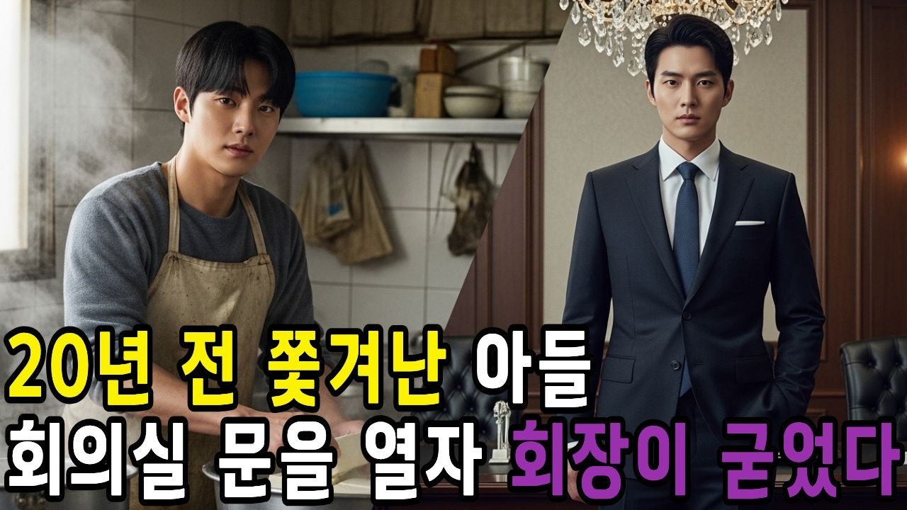 억울한 누명을 쓰고 떠난 후계자 그를 믿은 단 한 사람… 20년 뒤 모두가 고개 숙였다