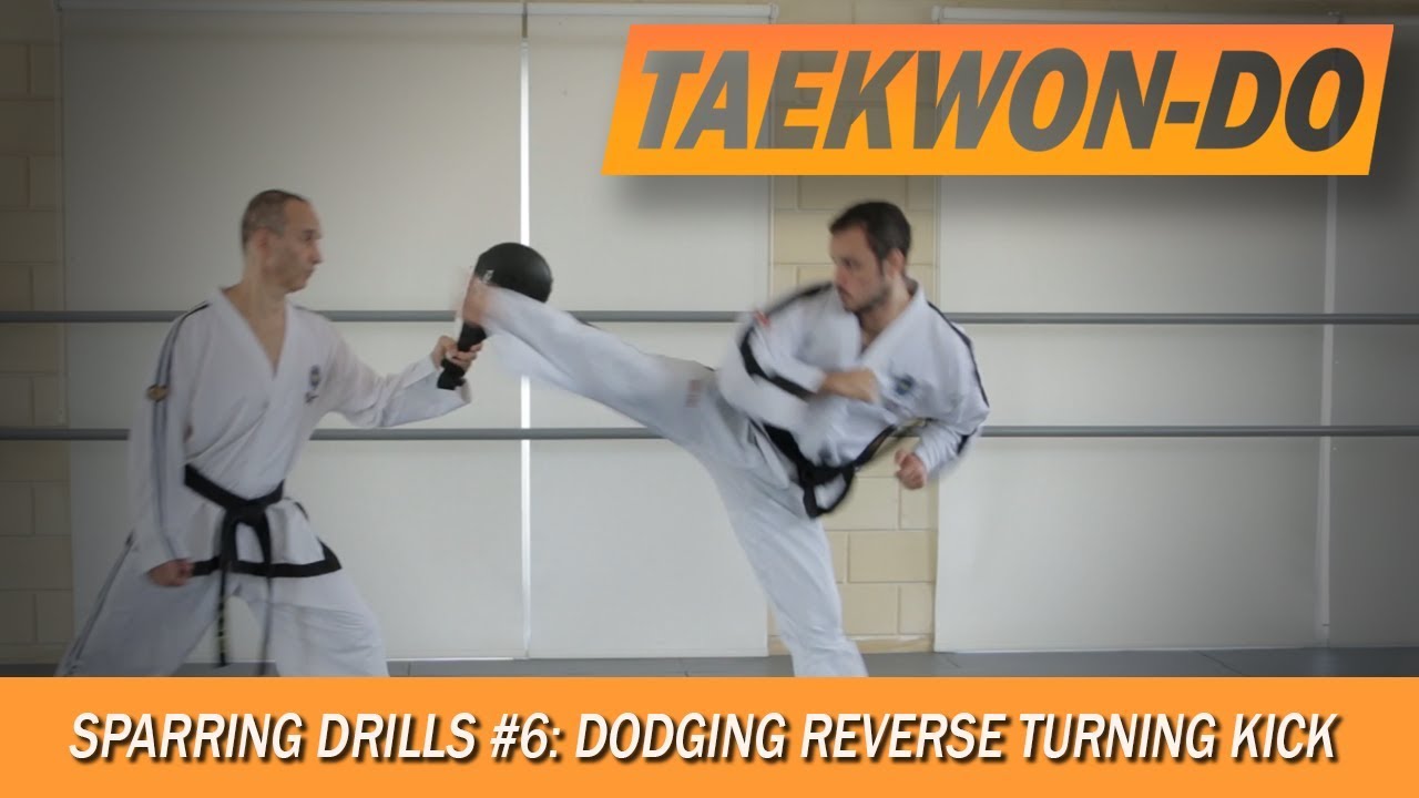 Sparring Drills #6: Dodging Reverse Turning Kick