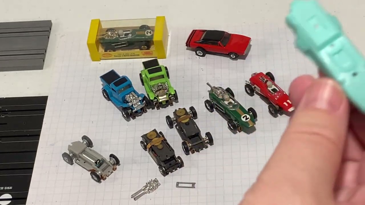 Upgrade Chassis for Vintage Aurora Slim Line HO Thunder Jet Slot Cars