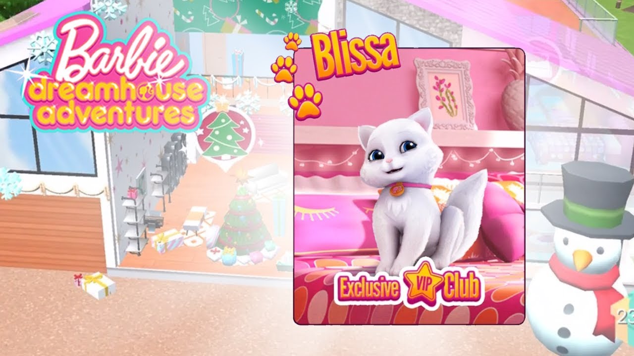 Barbie Dreamhouse Adventures - Unlock New Pet Blissa The Cat