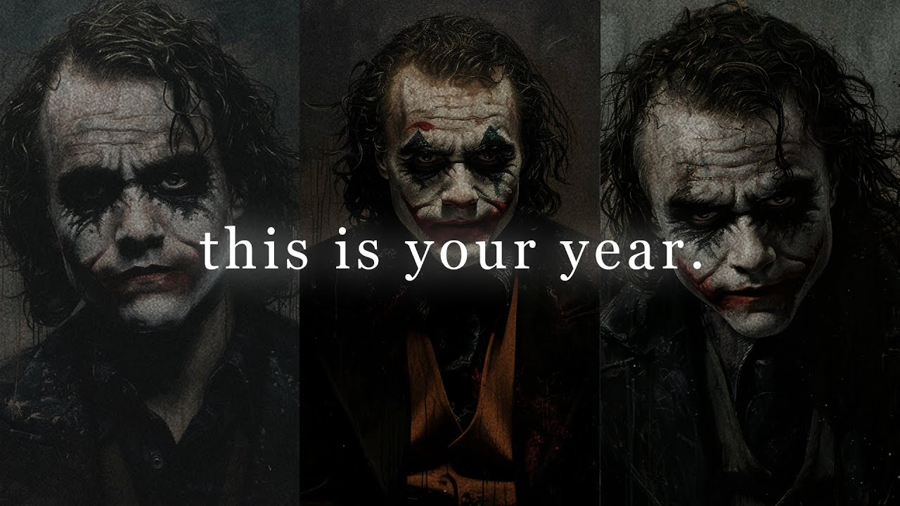 THIS IS YOUR YEAR - Joker Motivational Speech (Compilation)